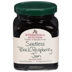 Stonewall Kitchen Seedless Black Raspberry Jam 12.25 oz