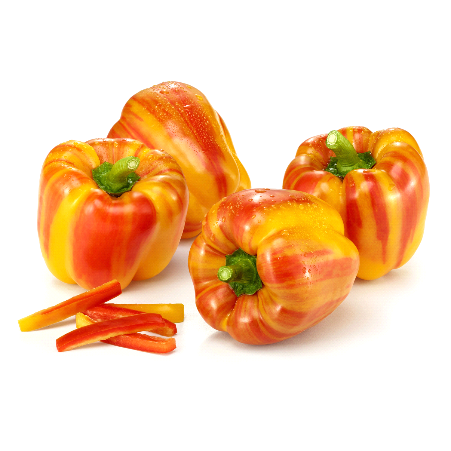 slide 1 of 1, Product Of Holland Striped Aloha Bell Pepper, 1 ct