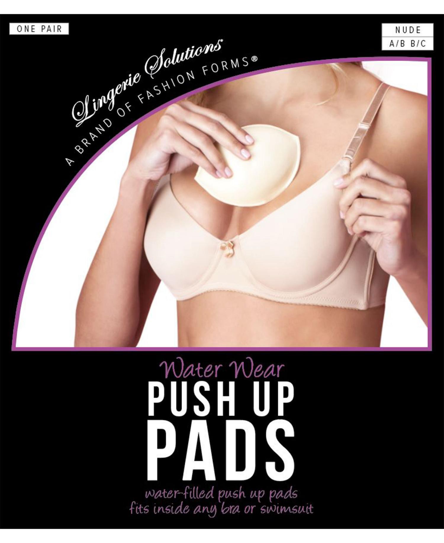 slide 1 of 3, Lingerie Solutions Wtr Psh Up Pd Jr514021Ab Nud Ab, a/b