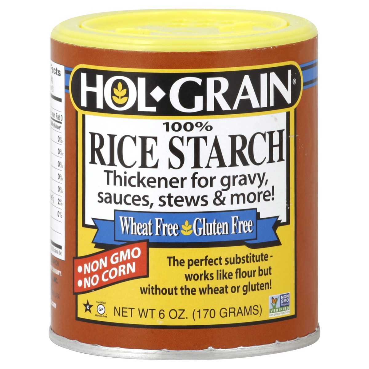 slide 2 of 2, HOL-GRAIN Rice Starch 6 oz, 6 oz