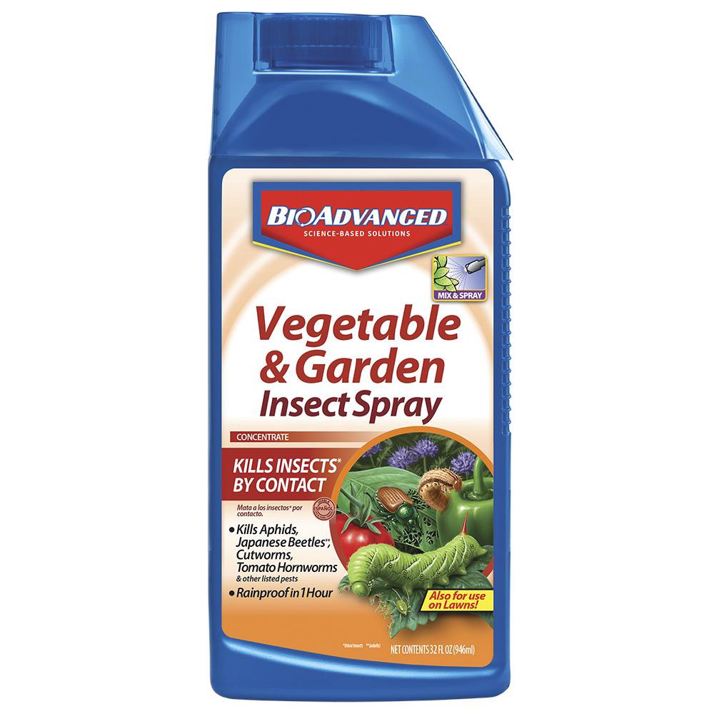 slide 1 of 6, BioAdvanced Vegetable and Garden 32 -fl oz Concentrate Garden insect killer, 1 ct