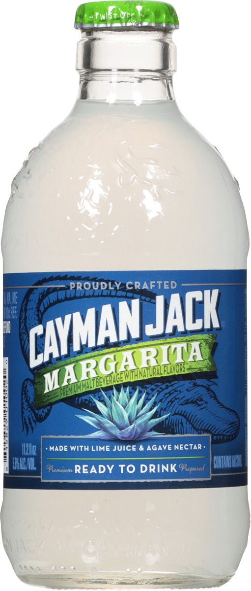 slide 4 of 9, Cayman Jack Margarita Cocktail, 11.2 fl oz