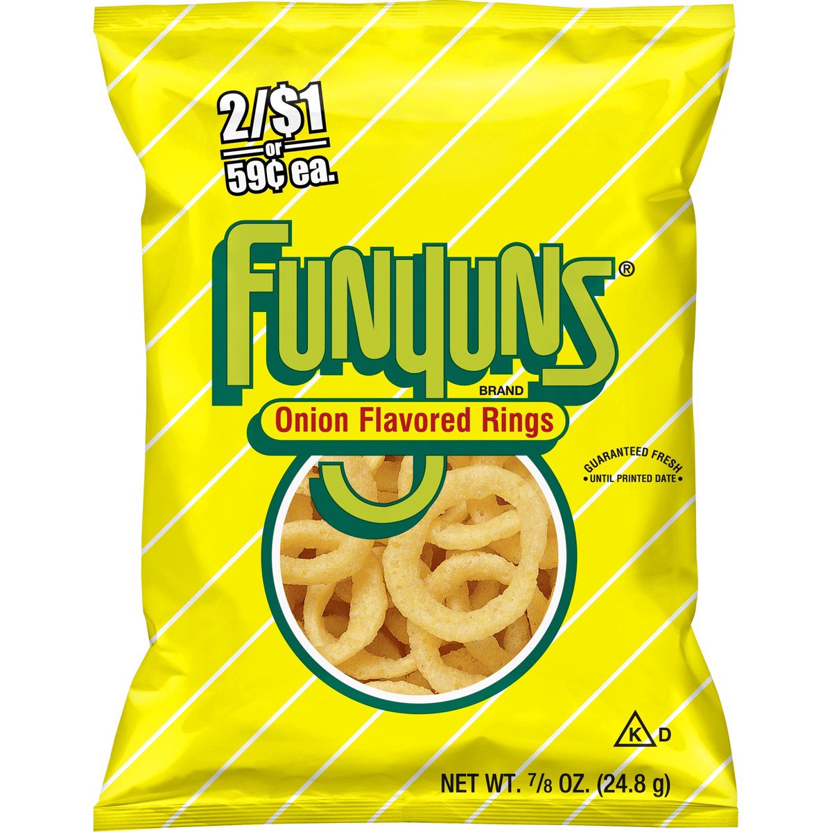 slide 8 of 9, Funyuns Onion Flavored Rings, 0.875 oz