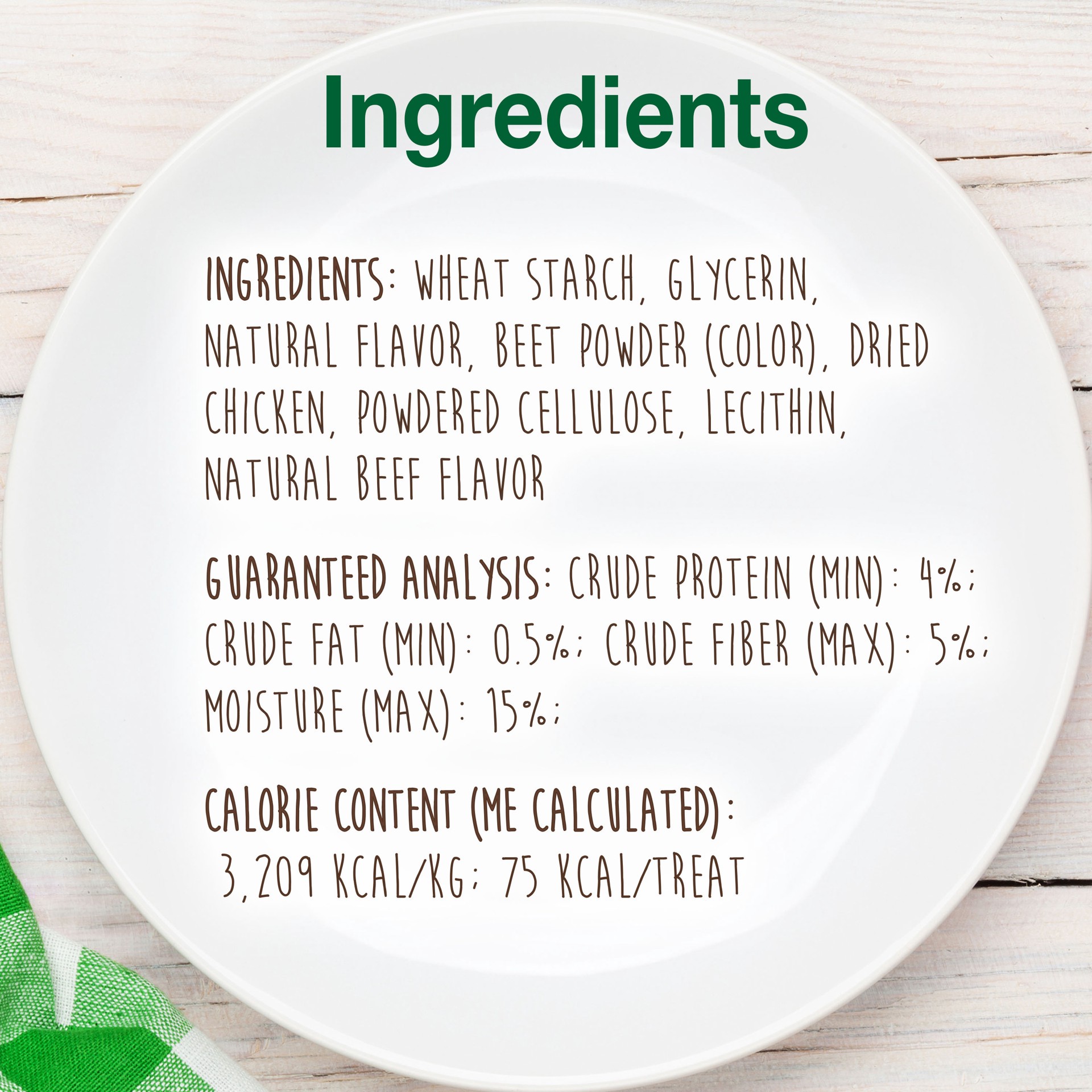 slide 6 of 10, Nylabone Healthy Edibles Meaty Center Natural Dog Treats Beef Small - Up to 30 lbs.(4 Count), 3.3 oz