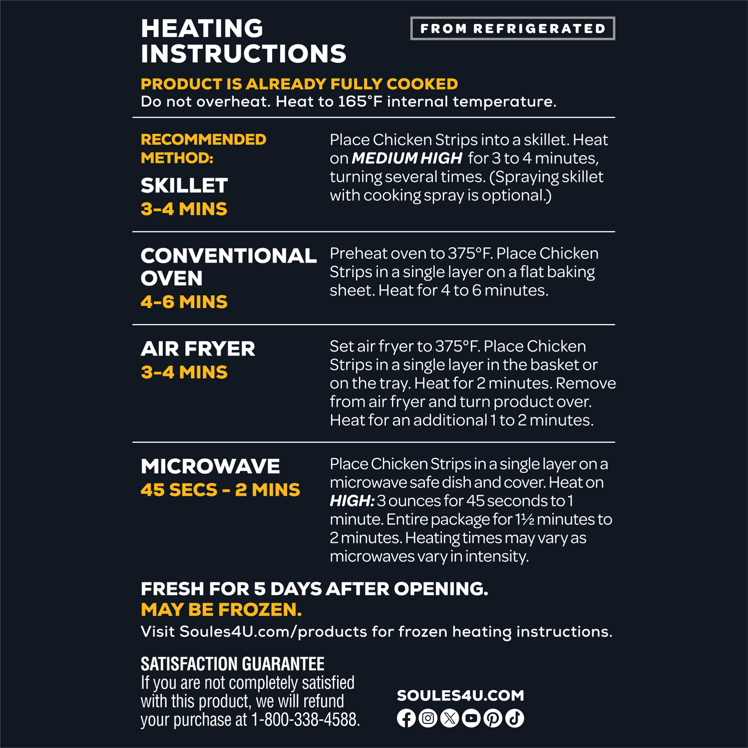 slide 2 of 5, John Soules Foods, Flame Grilled Chicken, 6 oz, Refrigerated, 6 oz