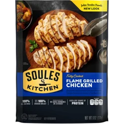 John Soules Foods, Flame Grilled Chicken, 6 oz, Refrigerated