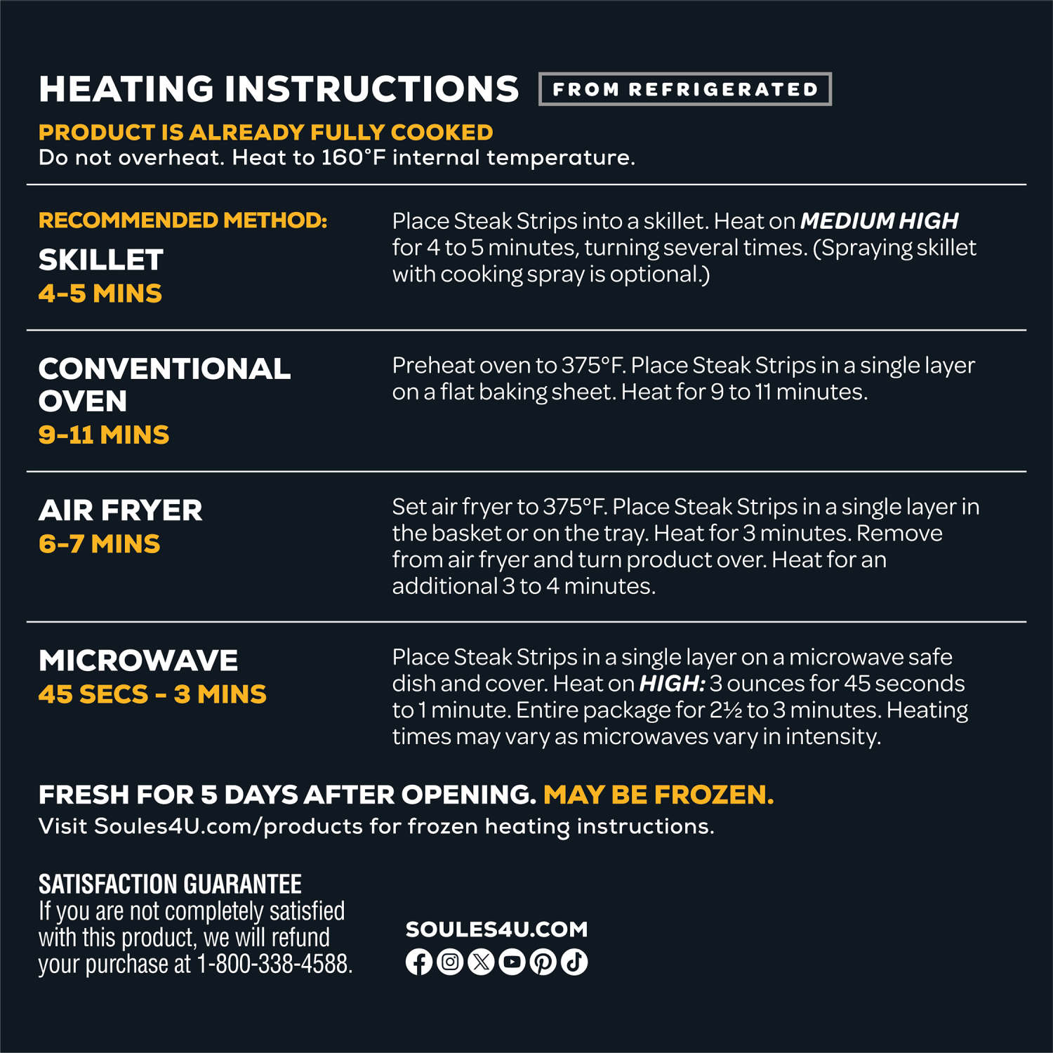 slide 3 of 5, John Soules Foods Beef Fajitas Fully Cooked 14 OZ Bag, 14 oz