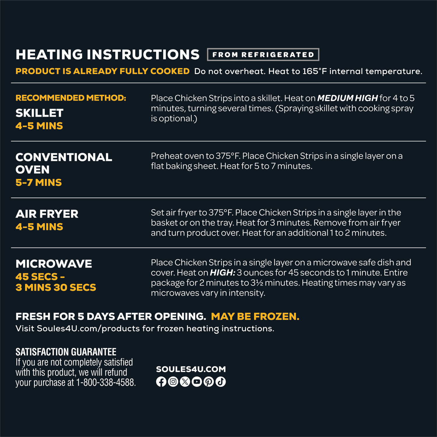 slide 3 of 5, John Soules Foods Fresh, Fully Cooked Chicken Breast Strips With Rib Meat - Grilled - Family Size, 16 oz, 16 oz