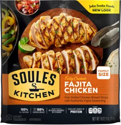 Soules Kitchen John Soules Foods Chicken Fajitas, 16 oz, Refrigerated