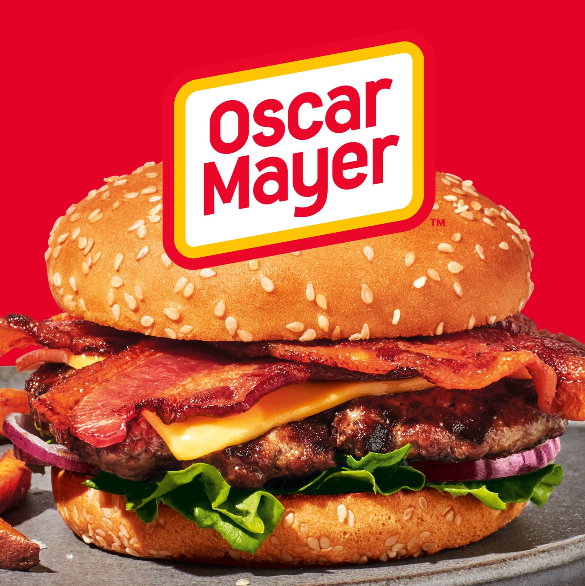 slide 5 of 5, Oscar Mayer Naturally Hardwood Smoked Bacon, 3 ct Box, 16 oz Packs, 53-55 total slices, 3 ct