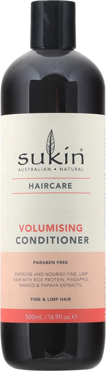 slide 2 of 13, Sukin Haircare Fine & Limp Hair Volumising Conditioner 16.9 fl oz, 16.9 fl oz