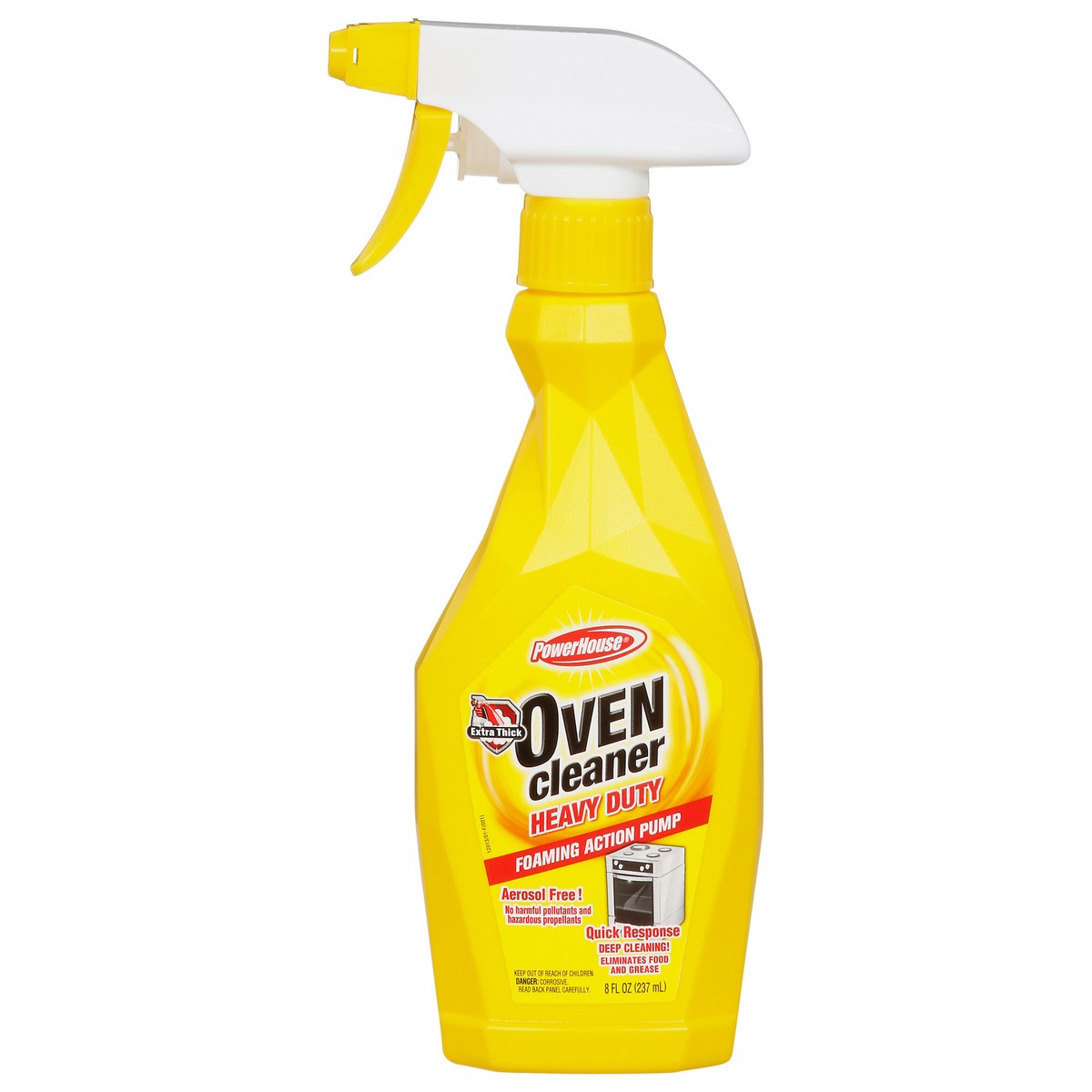 slide 3 of 4, Powerhouse Foaming Oven Cleaner Trigger, 8 oz