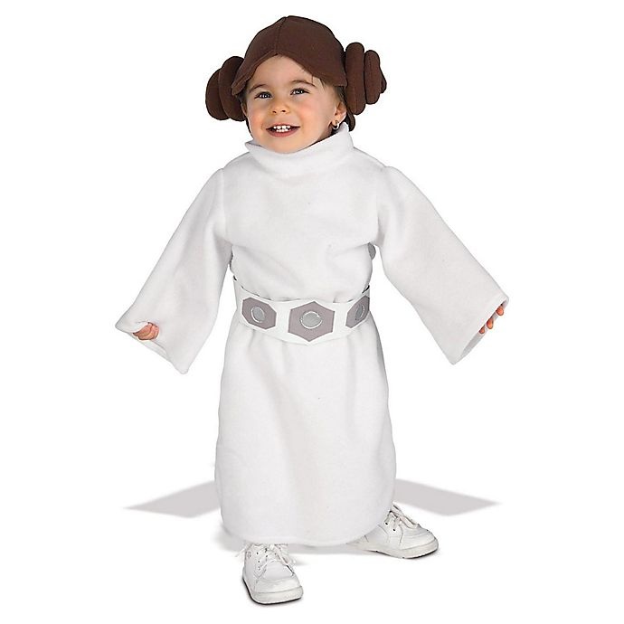 slide 1 of 1, Star Wars Princess Leia Fleece 2-4T Child's Halloween Costume, 1 ct