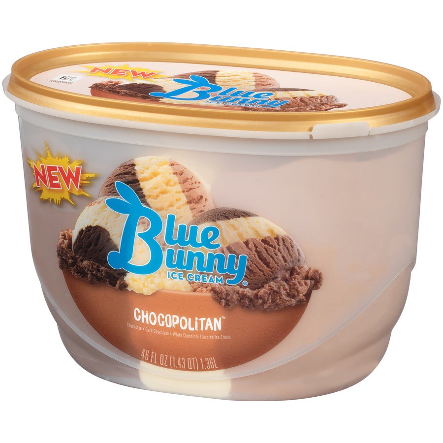 slide 4 of 9, Blue Bunny Chocopolitan Frozen Dessert, 46 fl oz