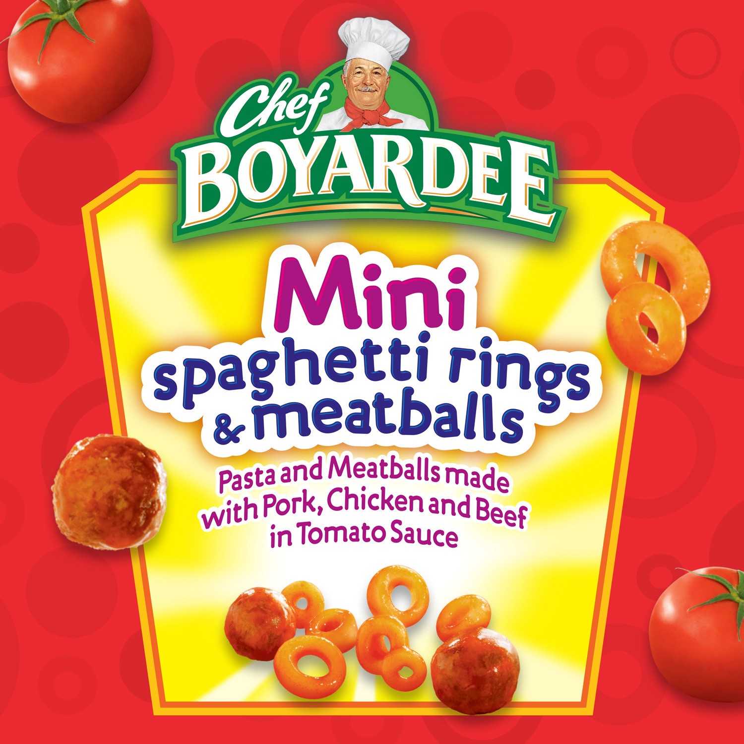 slide 3 of 5, Chef Boyardee Mini Spaghetti Rings & Meatballs 15 oz, 15 oz