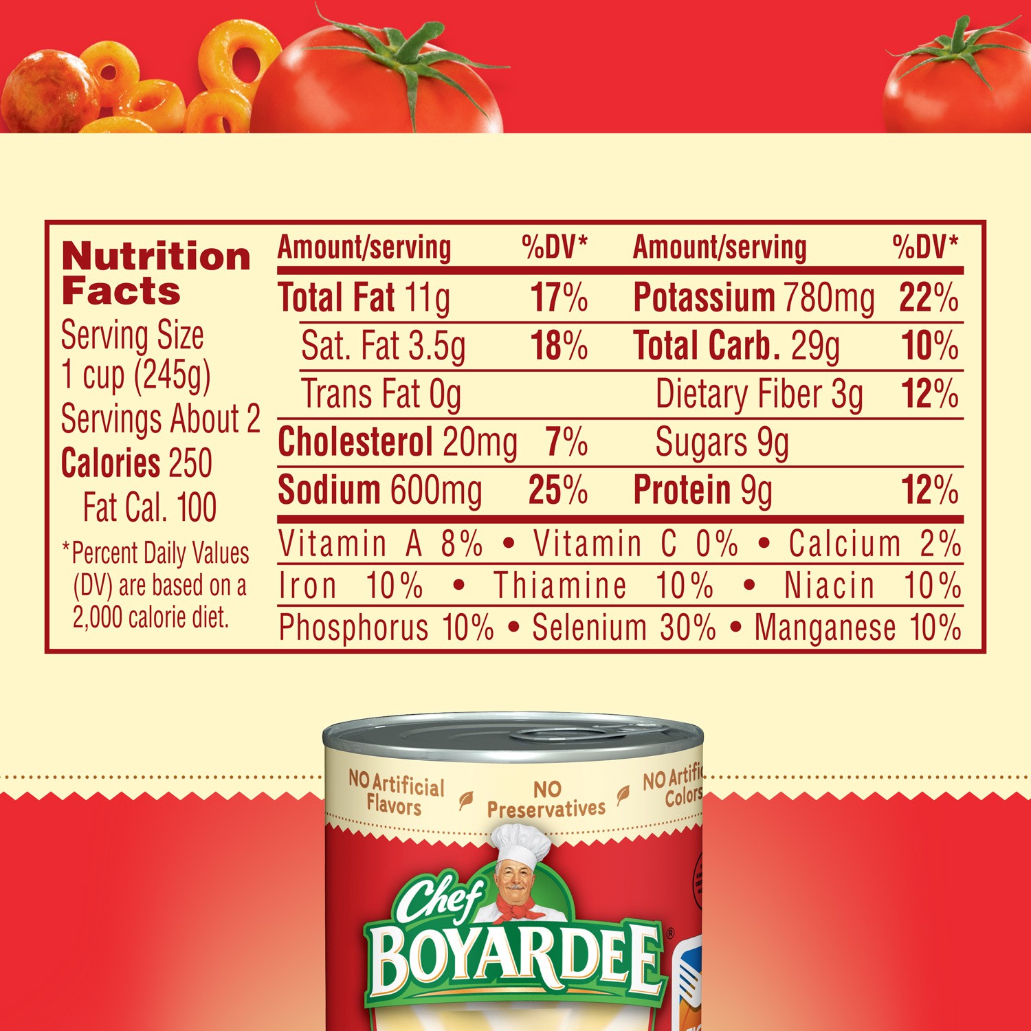 slide 4 of 5, Chef Boyardee Mini Spaghetti Rings & Meatballs 15 oz, 15 oz