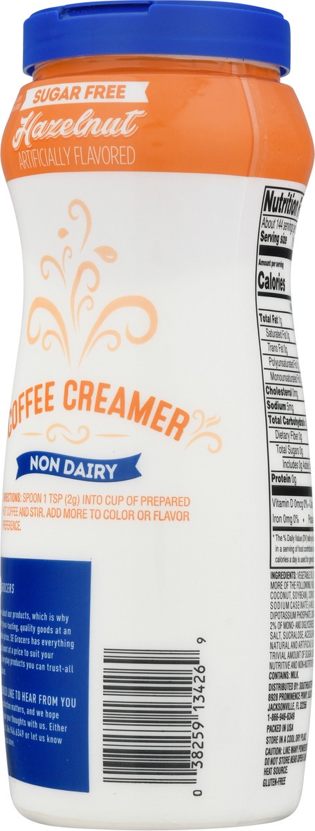 slide 8 of 9, Se Grocers Sf Hazelnut Creamer - 10.2 oz, 10.2 oz