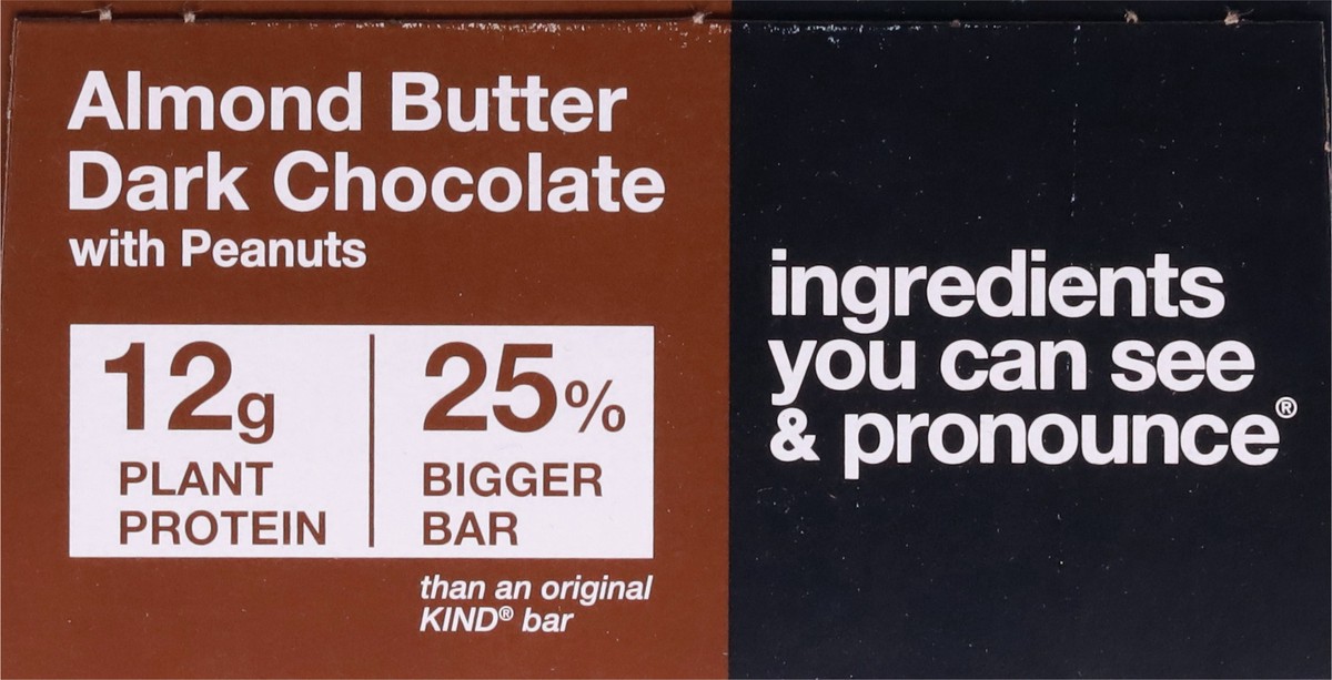 slide 7 of 9, KIND Almond Butter Dark Chocolate Protein Nut Bars, 5 ct