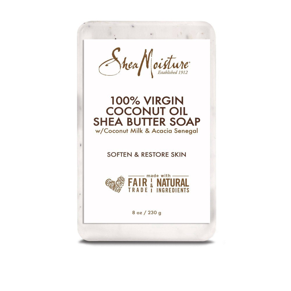 slide 30 of 50, SheaMoisture Bar Soap for all Skin Types Shea Butter Soap Shea Butter, 8 oz, 8 oz