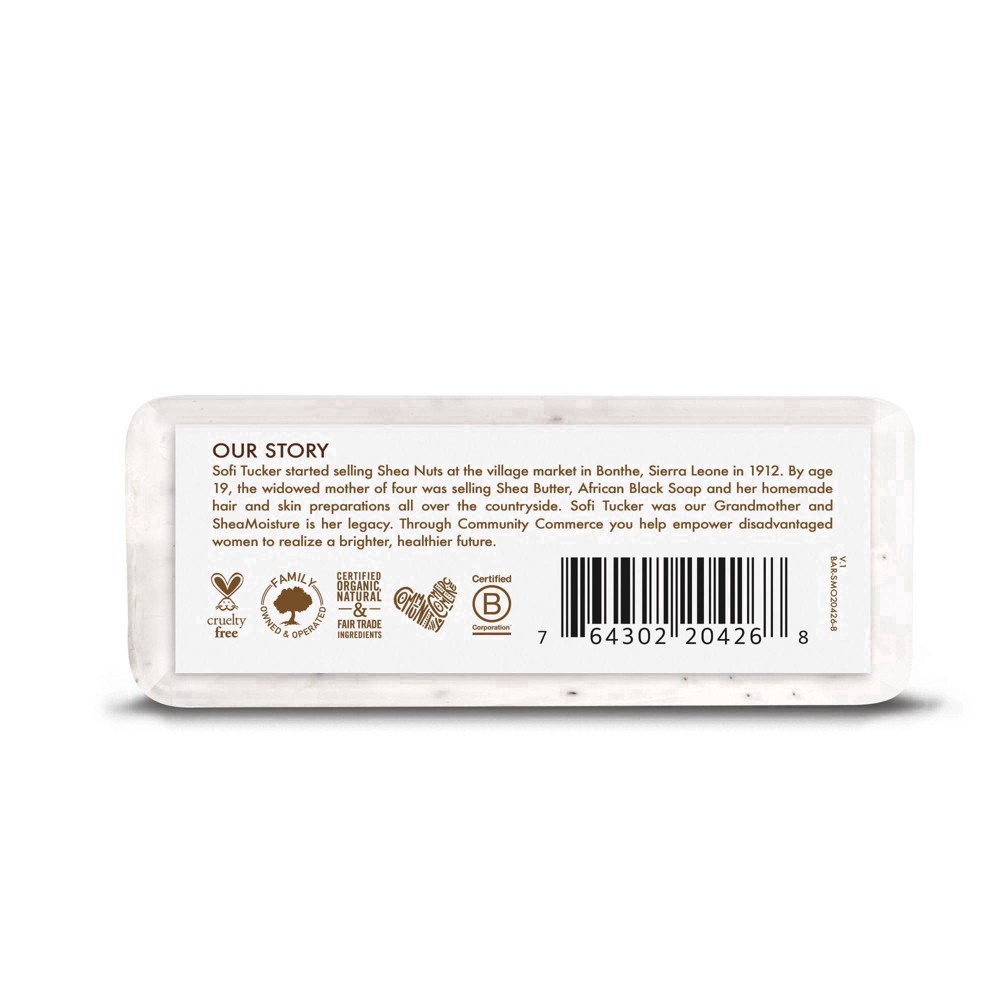 slide 45 of 50, SheaMoisture Bar Soap for all Skin Types Shea Butter Soap Shea Butter, 8 oz, 8 oz