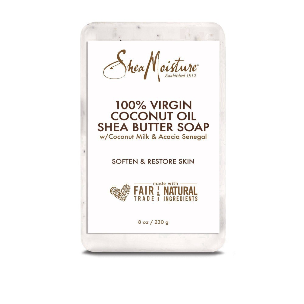 slide 46 of 50, SheaMoisture Bar Soap for all Skin Types Shea Butter Soap Shea Butter, 8 oz, 8 oz