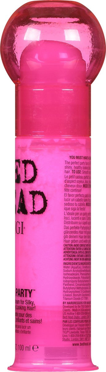 slide 3 of 9, TIGI Bed Head After Party Smoothing Cream 3.4 fl oz, 3.4 fl oz