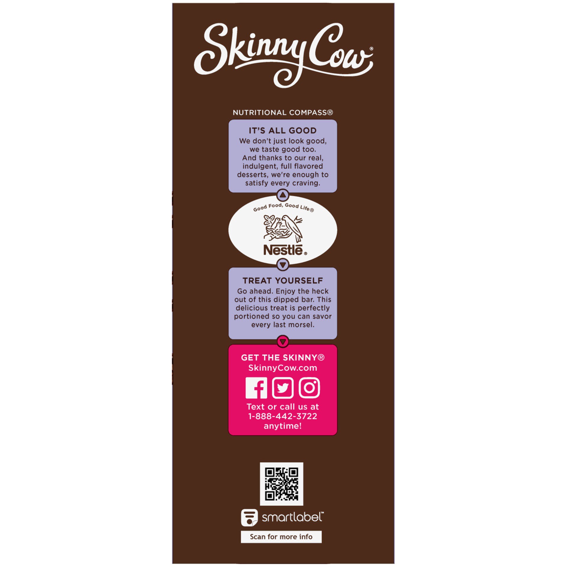 slide 5 of 6, Skinny Cow Triple Threat Chocolate Ice Cream Bars, 5 ct; 2.65 oz