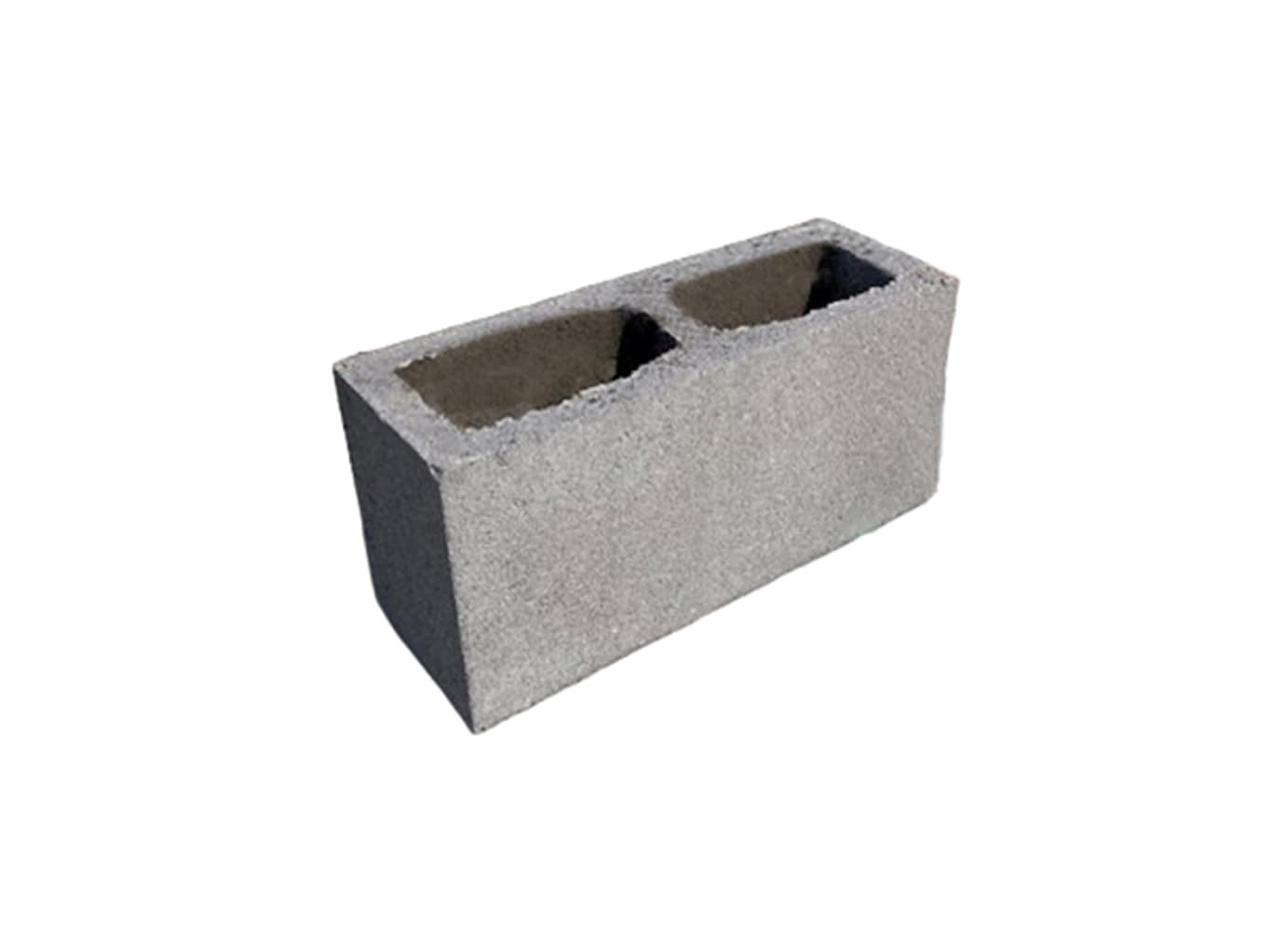 slide 2 of 4, Headwaters Construction Materials 6-in W x 8-in H x 16-in L Cored Concrete Fence Block, 1 ct