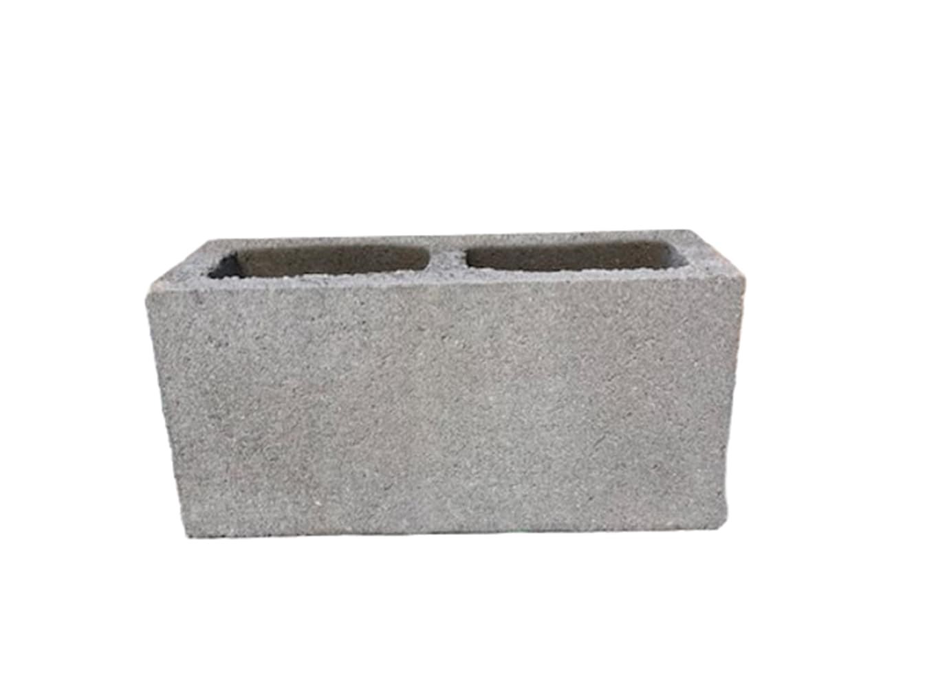 slide 3 of 4, Headwaters Construction Materials 6-in W x 8-in H x 16-in L Cored Concrete Fence Block, 1 ct