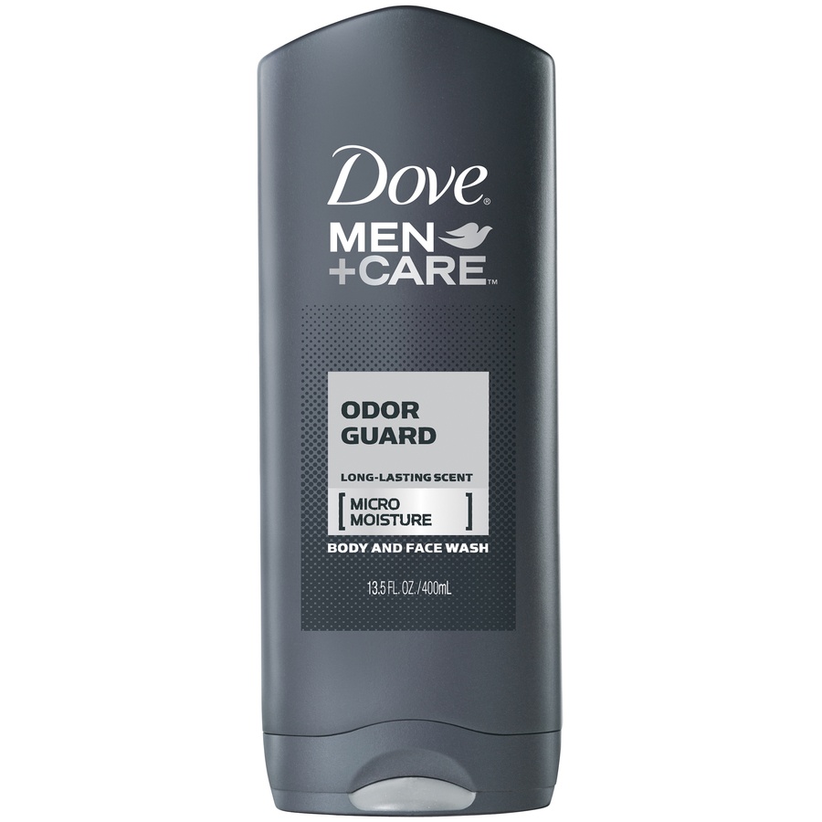 slide 1 of 1, Dove Body and Face Wash, Odor Guard, Long-Lasting Scent, 13.5 oz