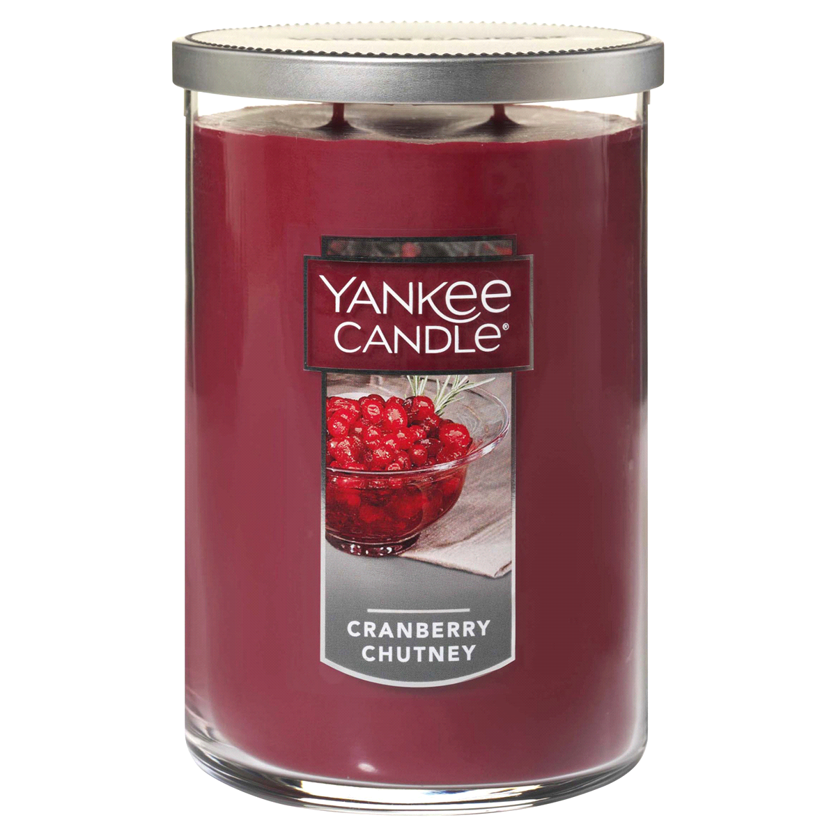 slide 1 of 1, Yankee Candle Large Tumbler Cranberry Chutney, 22 oz