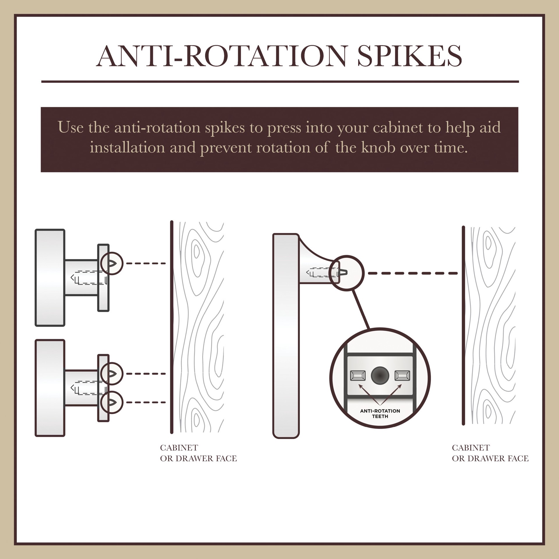 slide 5 of 6, allen + roth Oliver 1-3/8-in Tumbled Antique Brass Round Traditional Cabinet Knob, 1 ct
