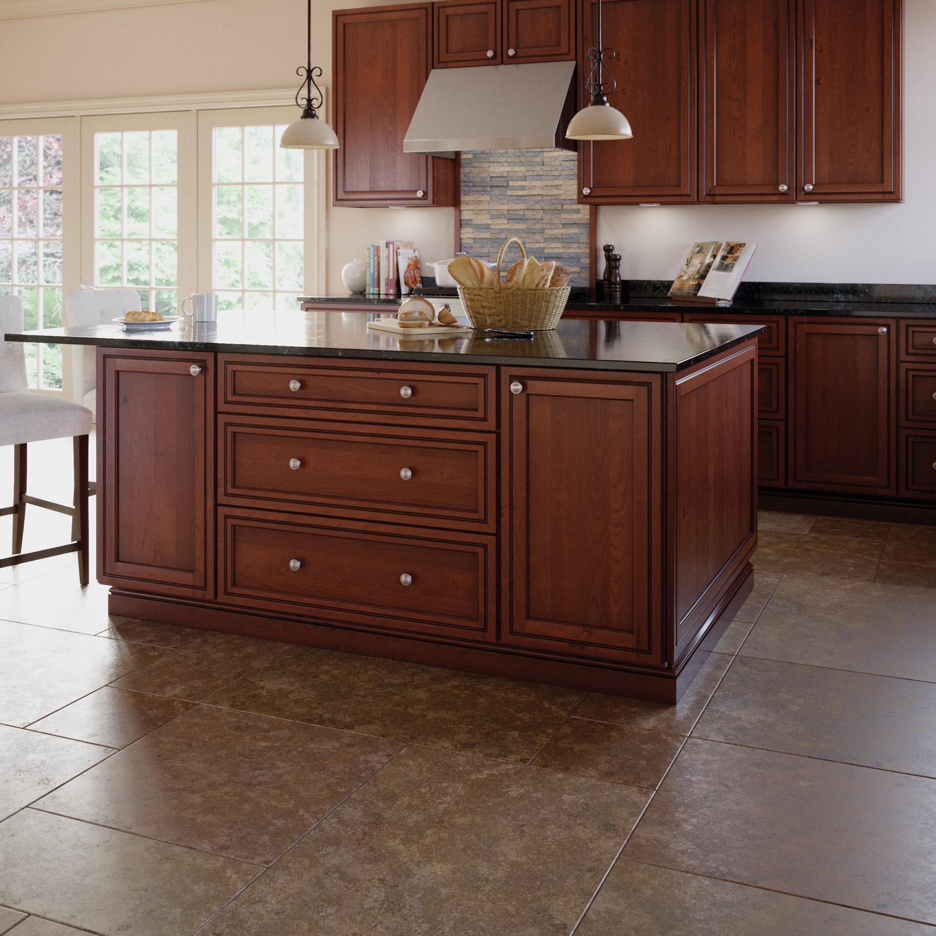 slide 6 of 6, allen + roth Oliver 1-3/8-in Satin Nickel Round Traditional Cabinet Knob, 1 ct