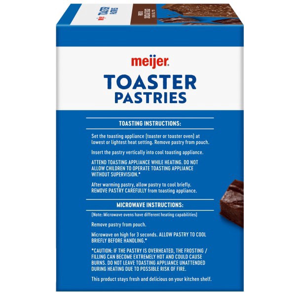 slide 12 of 29, Meijer Frosted Chocolate Toaster Treats, 8 ct
