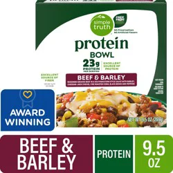 Simple Truth Protein Beef and Barley Bowl
