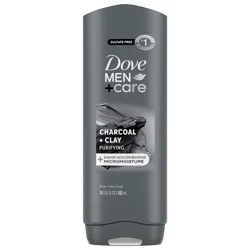 Dove Men+Care Dove Purifying Charcoal + Clay Body and Face Wash