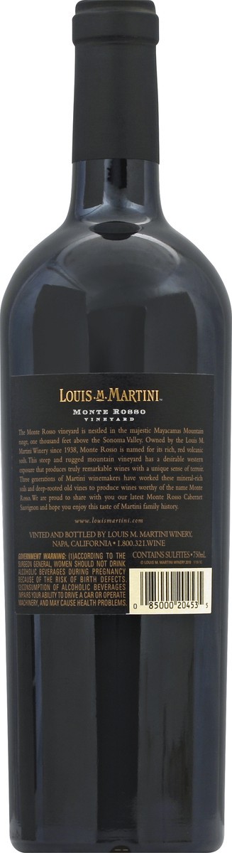 slide 3 of 3, Louis M. Martini Cabernet Sauvignon 750 ml, 750 ml