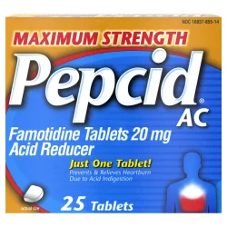 Pepcid AC Maximum Strength Acid Reducer Tablets