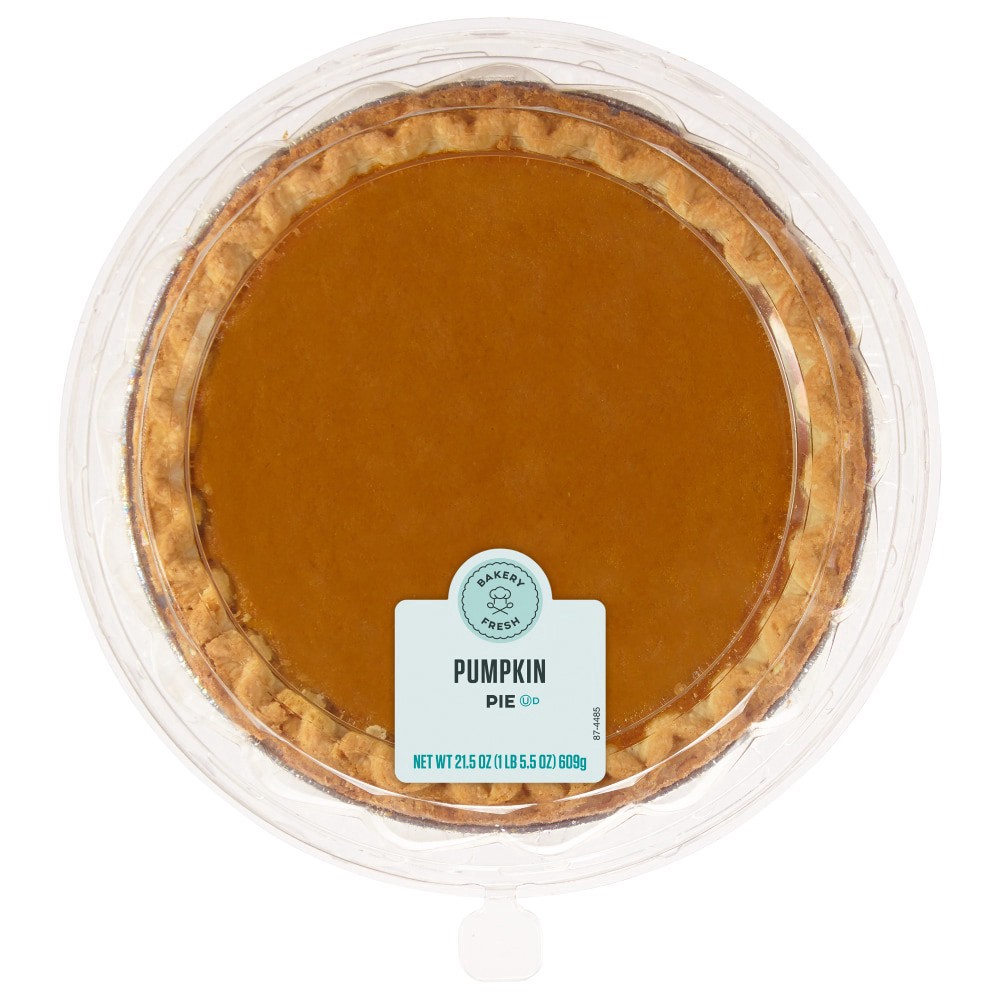 slide 1 of 2, Bakery Fresh Pumpkin Pie, 8 in