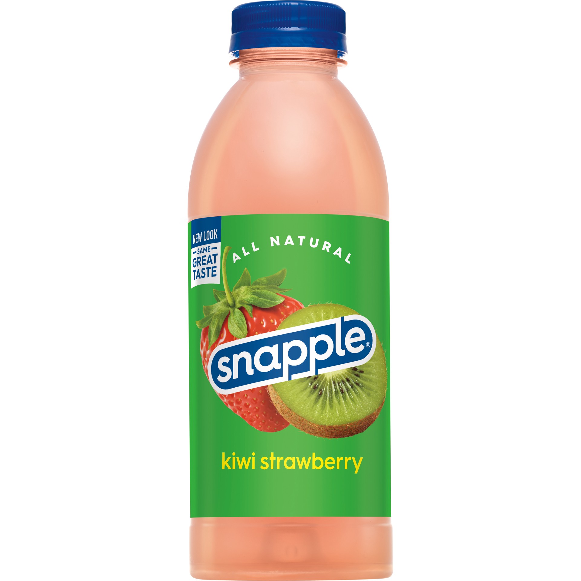 slide 3 of 3, Snapple Kiwi Strawberry Juice Drink, Recycled Plastic Bottle - 20 fl oz, 20 fl oz