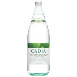 Cadia Lime Italian Mineral Water - 33.8 oz