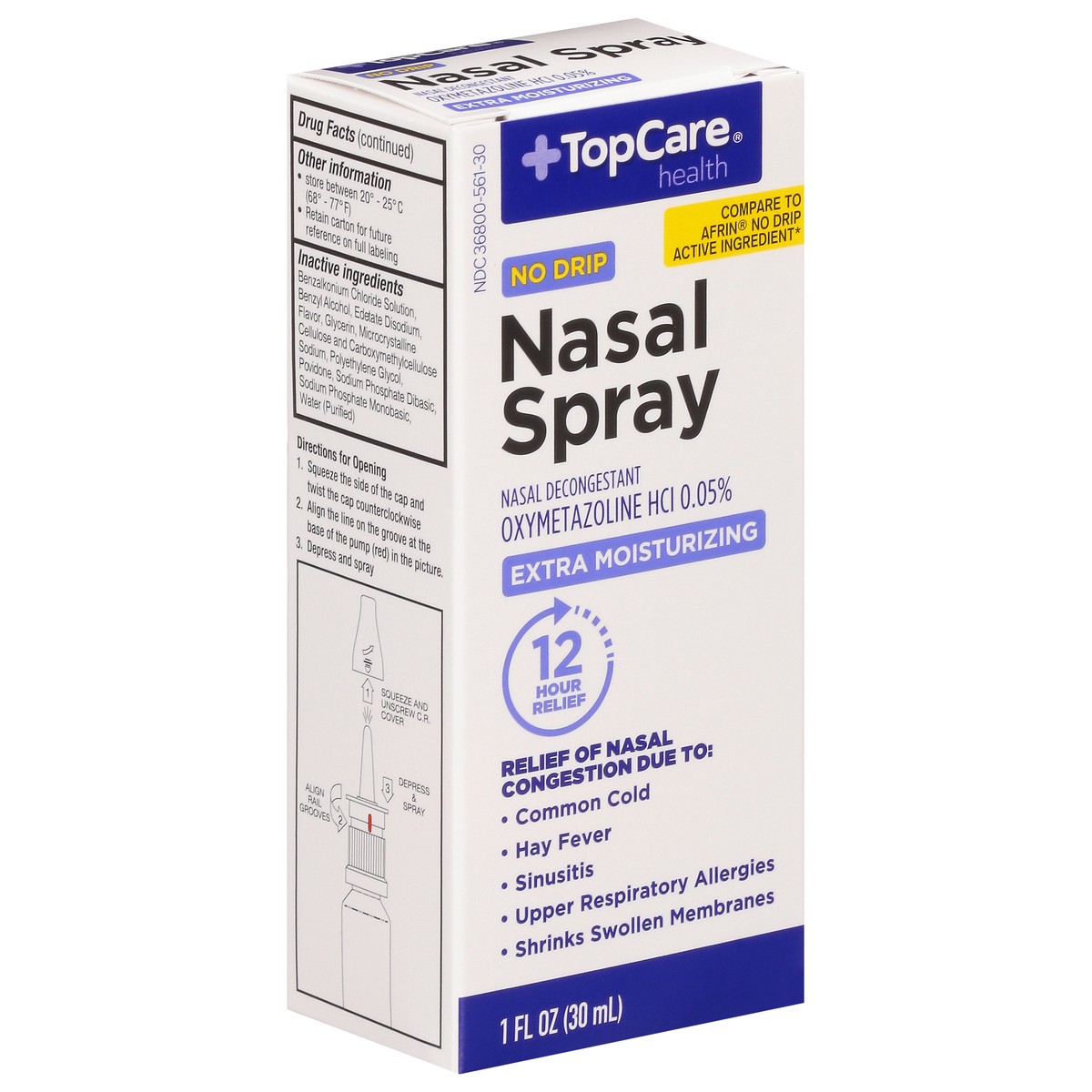 slide 7 of 9, Topcare Nasal Spray No Drip, 1 oz
