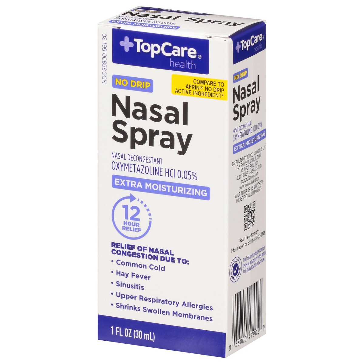 slide 2 of 9, Topcare Nasal Spray No Drip, 1 oz