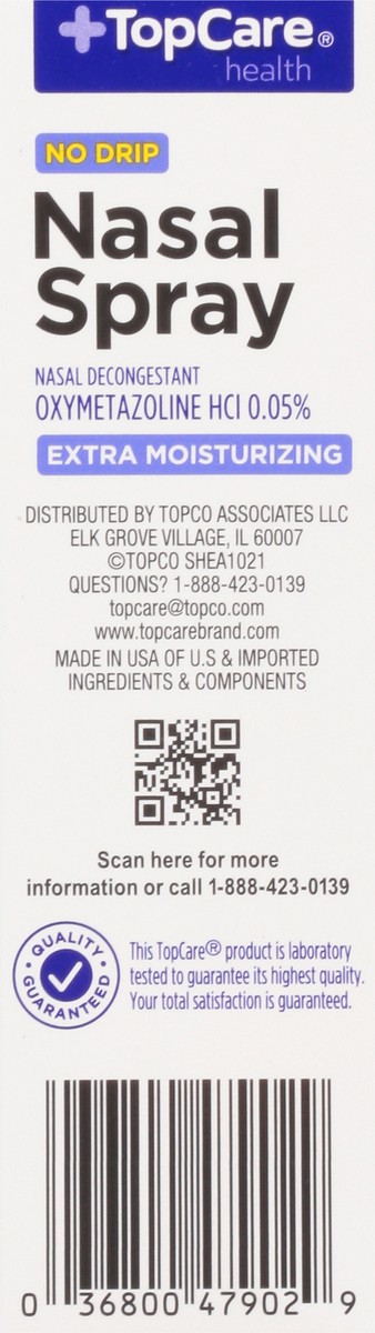 slide 9 of 9, Topcare Nasal Spray No Drip, 1 oz