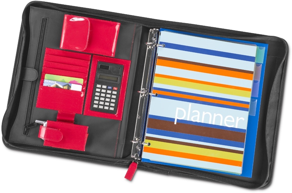 slide 1 of 1, PlanAhead Aviator Binder - Assorted - 1.5 Inch, 1.5 in