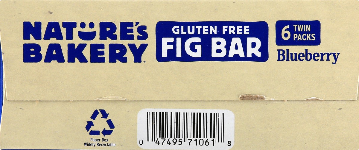 slide 4 of 9, Nature's Bakery Gluten Free 6 Twin Packs Blueberry Fig Bar 6 ea, 6 ct