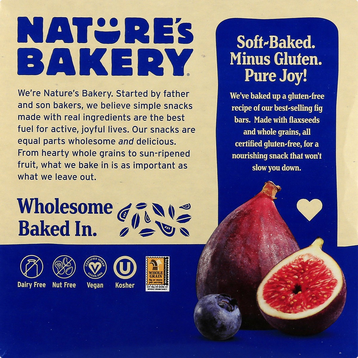 slide 5 of 9, Nature's Bakery Gluten Free 6 Twin Packs Blueberry Fig Bar 6 ea, 6 ct