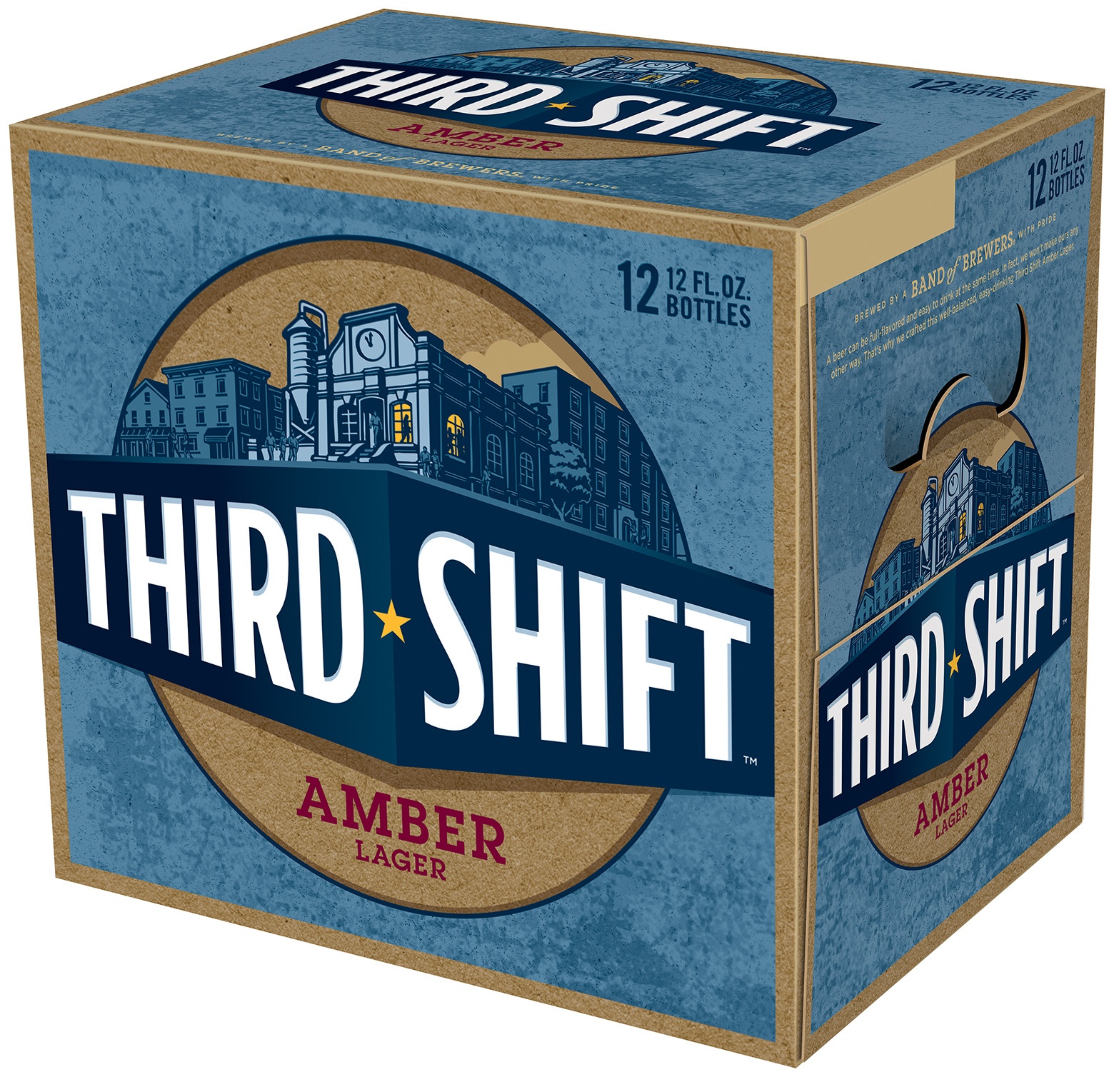 slide 1 of 1, Third Shift Lager 12 ea, 12 ct