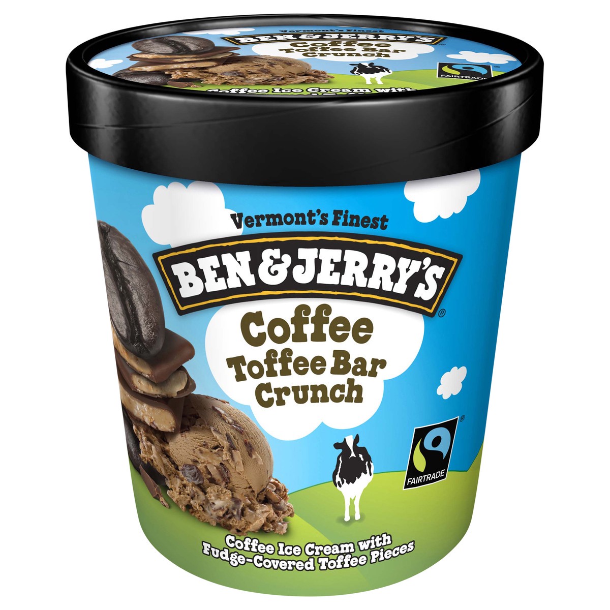 slide 1 of 11, Ben & Jerry's Ice Cream Coffee Toffee Bar Crunch, 16 oz, 16 oz