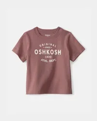 OshKosh Baby Logo Short-Sleeve Graphic Tee - Brown - 12M